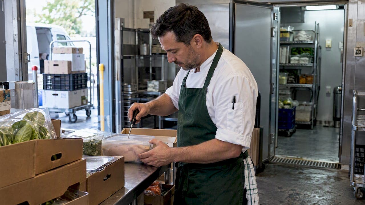 Chef First Ghost Kitchen Inventory With SITXINV006 Receiving Controls